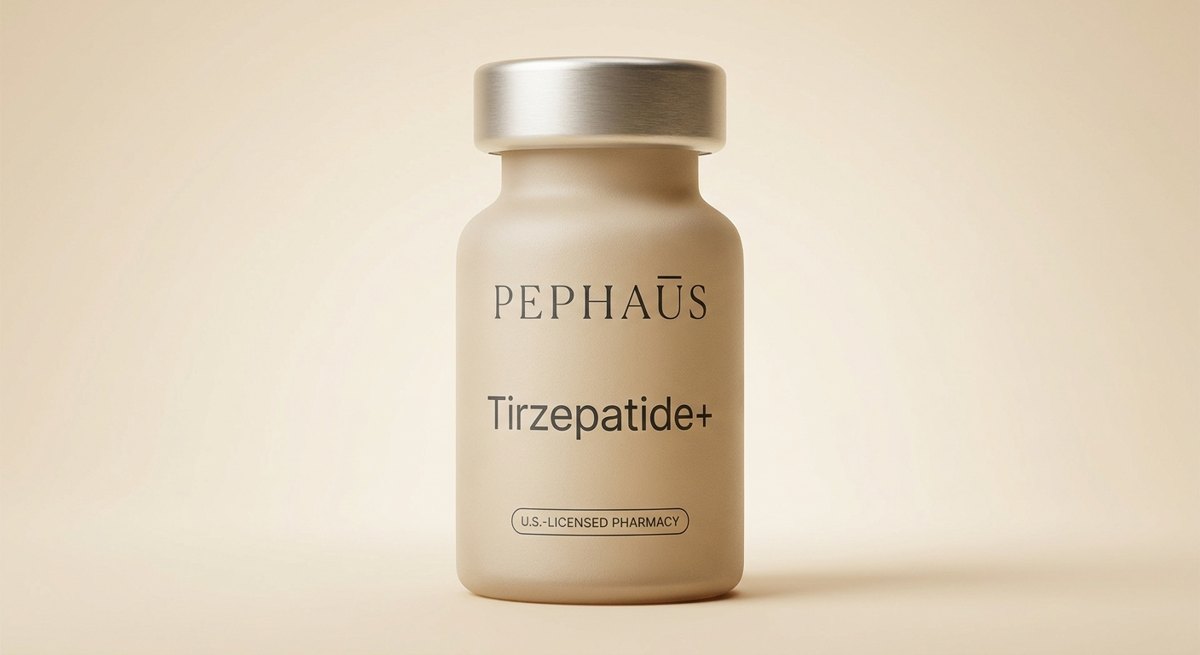 PepHaus compounded tirzepatide vial